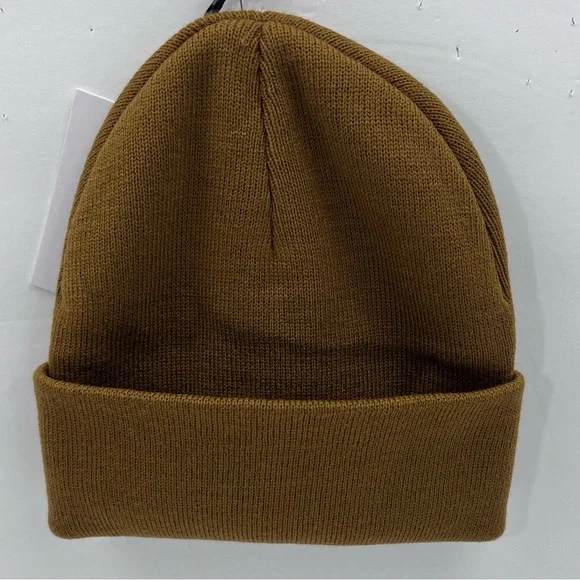 HERSCHEL SUPPLY CO. CAMEL COLOR, DOUBLE LINED VERY WARM BEANIE,UNISEX, ONE SIZE - Picture 6 of 16